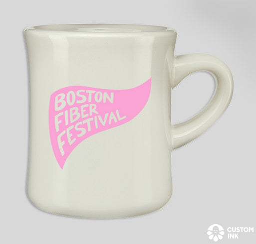 Boston Fiber Festival Diner Mug